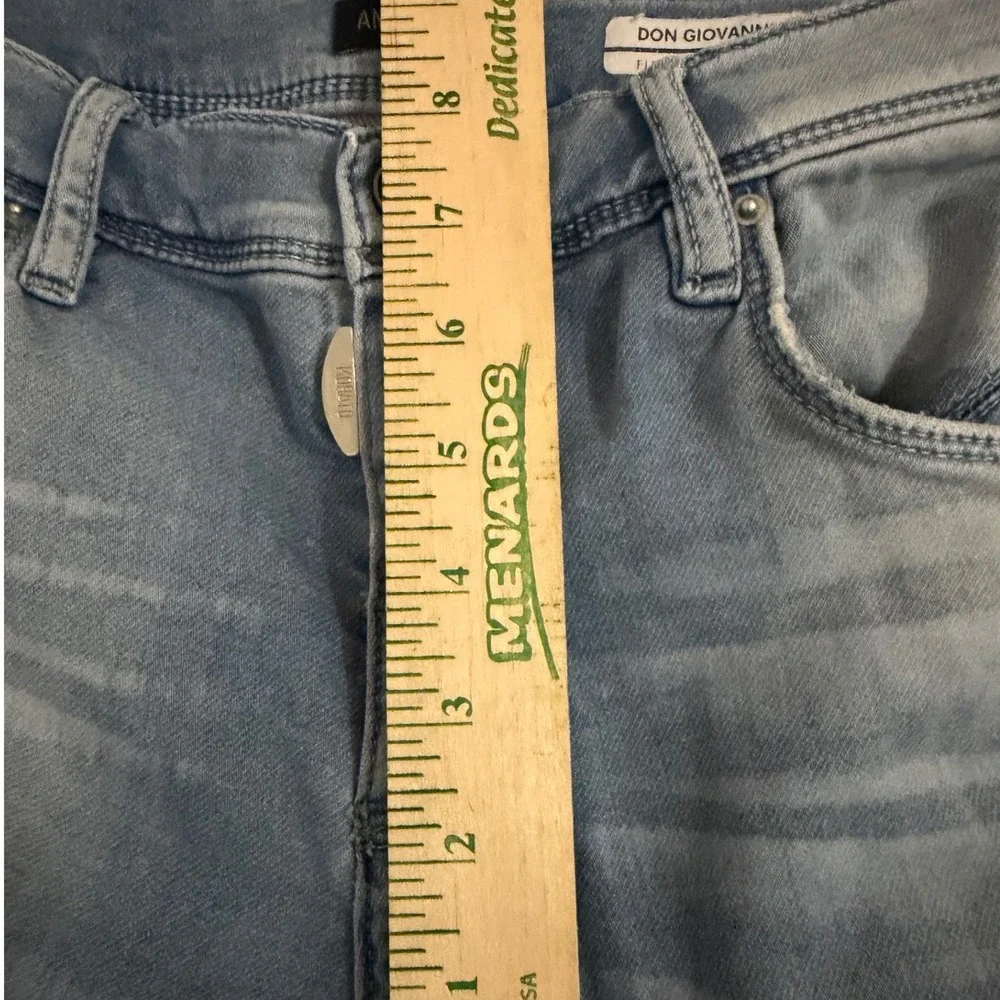 Antony Morato Don Giovanni Jeans Men 30 Light Blue Distressed Super Skinny Flex